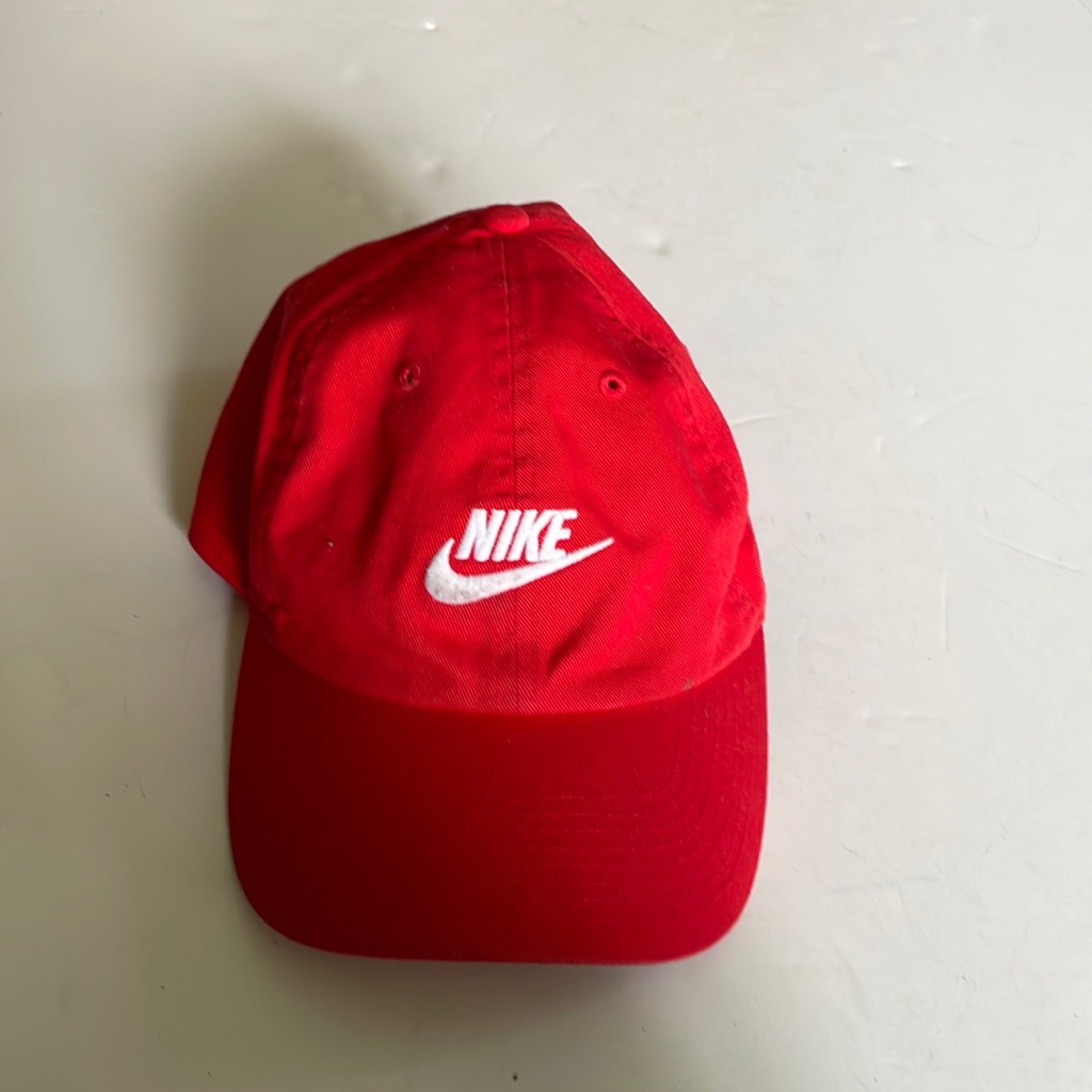 Nike Red Club Cap Size S Baseball Hat Cap